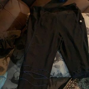 Black workout pants